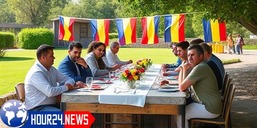 The Record-Breaking Table Unites at Alba Iulia