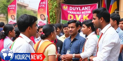 Challenges Faced by D.V.K. Leader Vijay During Political Tour
