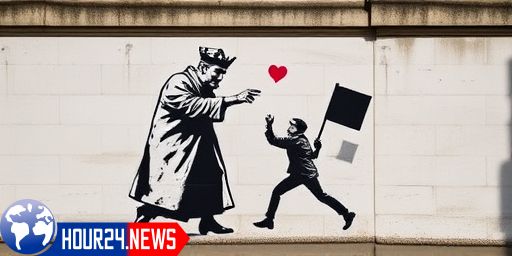 Banksy’s Latest Political Artwork: A Commentary on Justice