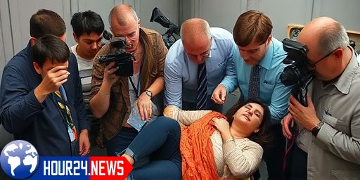 Sweden’s Health Minister Elisabet Lann Collapses Live
