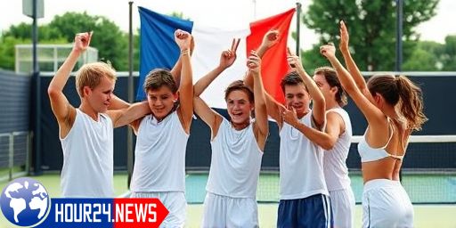 Arthur Rinderknech Celebrates France’s Lead in Davis Cup