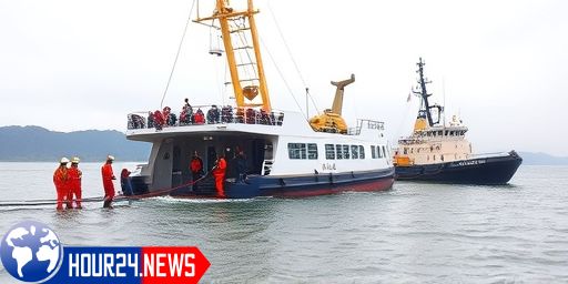 Ferry Accident on the Sado River: 20 Passengers Aboard