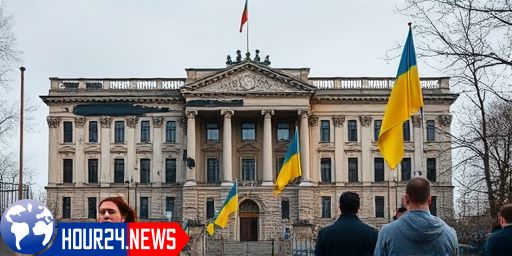 Russian Attack on Kiev Damages Government Building