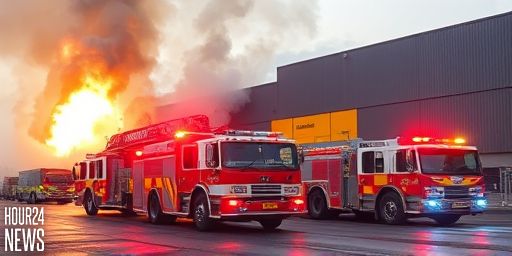Massive Explosion at Swindon Warehouse: Emergency Response Underway