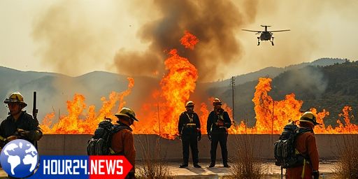 Wildfire Breaks Out in Achaia Forest
