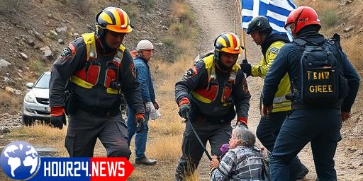 Emergency Rescue Operation for Injured 70-Year-Old in Halkidiki
