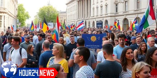 Mass Demonstration in London: Over 100,000 Attend