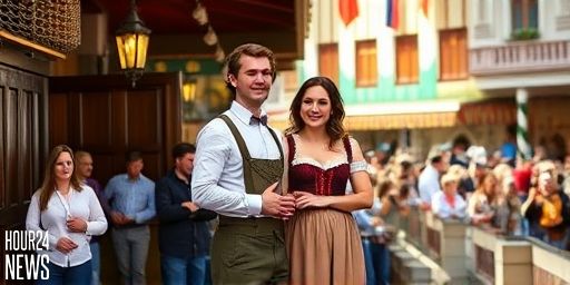 H. P. Baxxter and Sara at Oktoberfest: First Year Challenges
