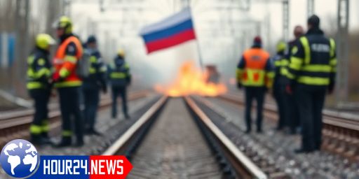 Explosive Incident on Railway Tracks in Russia: Casualties Reported