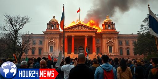 Nepal Parliament Set on Fire Amidst Anti-Corruption Protests
