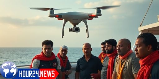 Activists’ Ship Targeted by Drone on Gaza Relief Mission