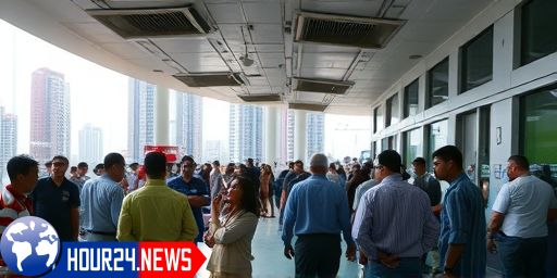 Liat Towers False Ceiling Collapse: Three Injured in Incident