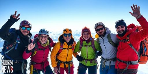 Young Climbers from Lignon Reach the Summit of Mont Blanc