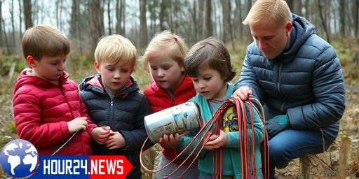 Barn Hittar Burk med Kablar i Glimåkra – Bombskydd Inkommet