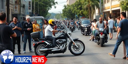 Drunk Driver Hits Motorcycle in Belo Horizonte: Shocking Footage