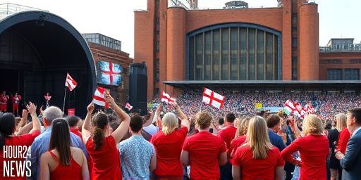 LIVE: England’s Red Roses Celebrate Women’s Rugby World Cup Victory at Battersea Power Station