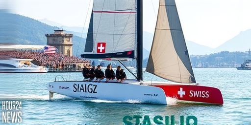 Swiss Crew Achieves Impressive 3rd Place at SailGP Geneva
