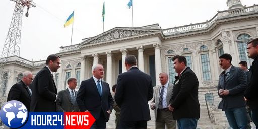 Russian Missile Attack on Ukrainian Government Building