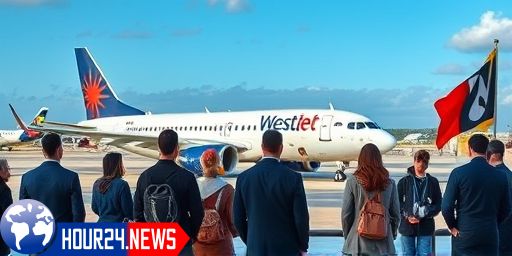 WestJet Plane Hard Landing at St. Maarten Airport