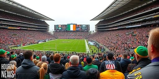 18 Notable Personalities Attend the NFL Game at Croke Park