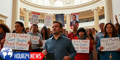 Protest Against Trump’s Power Grab in Missouri