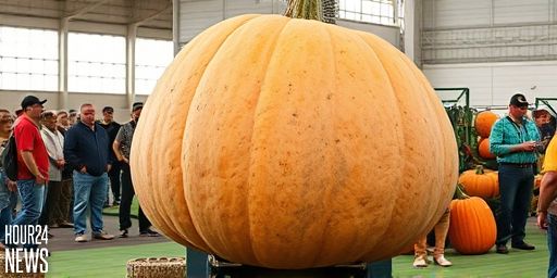 Giant Pumpkin Grows in Russia: Record-Breaking Weight Revealed
