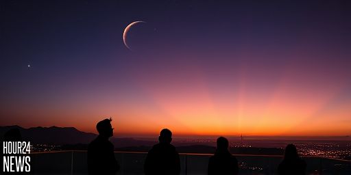 Rare Celestial Alignment in Arar: Moon, Venus, and Regulus Shine Bright