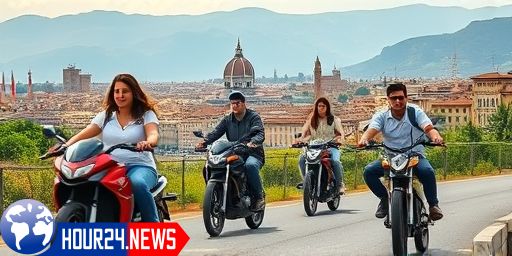 Tragedy Strikes in Florence: Motorcyclist Dies in Front of Friends