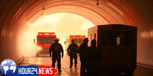 Smoke Development from Truck in Oslofjord Tunnel – Tunnel Closed