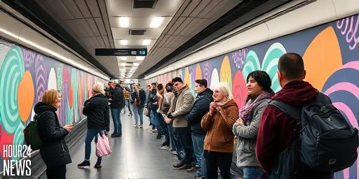 Lausanne Metro Station Bessières Pays Tribute to Mix & Remix