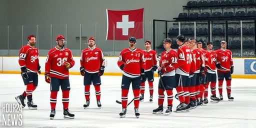 Lions lineup for Lancer de peluches vs EHC Kloten 2025