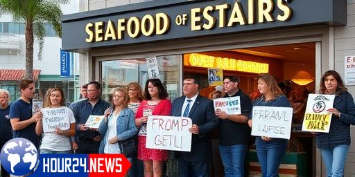 Trump’s Dinner in D.C.: Protests and Cheers