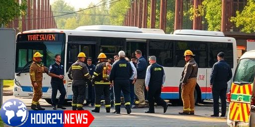 Emergency Response to Bus Accident in Linköping