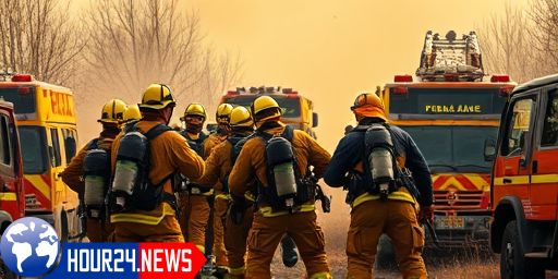 Combatting Wildfires in Chaves: A Major Response Effort