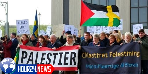 Carl-Oskar Bohlin Followed by Protesters: A Fractured Dialogue