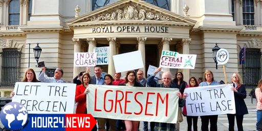 Protest at Royal Opera House Over Performance by Anna Netrebko