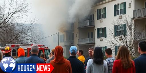 Fire Emergency at Los Nogales Condominium in Santa Anita
