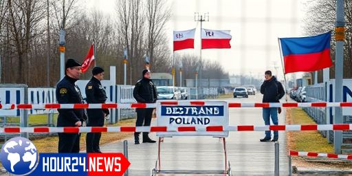 Poland Closes Border with Belarus
