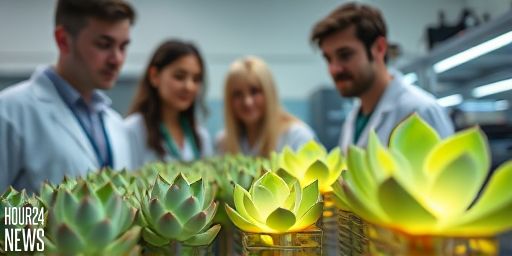 Glow Plants: Succulents that Charge Under Light and Shine in the Dark