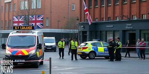 Four injured in attack outside Manchester synagogue