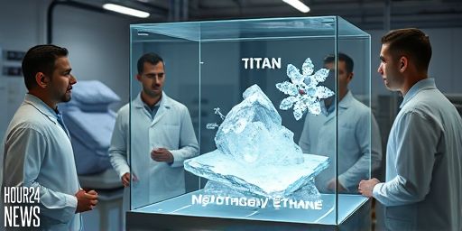 Titan’s Surprising Chemistry Break: Polar and Nonpolar Substances Co-Crystallize in Frigid Seas
