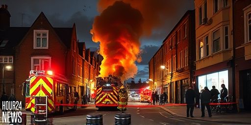 Massive Forest Hill Fire Disrupts South London as Residents Urged to Keep Windows Shut