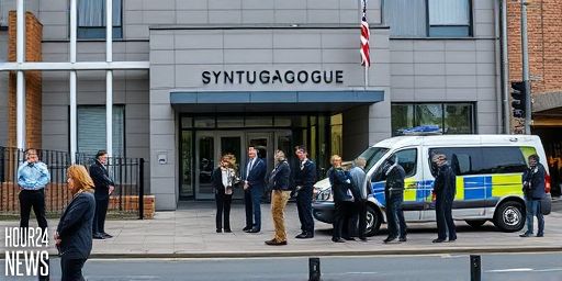 Four Hurt in Attack Outside Manchester Synagogue