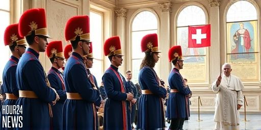 Pope Leo XIV Joins Swiss Guard Oath Ceremony at Vatican