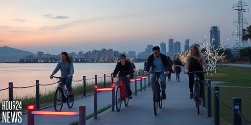 Nuvoton NUC1311 MCU Powers Jinji Lake Luminous Trail: A Landmark fusion of tech and art