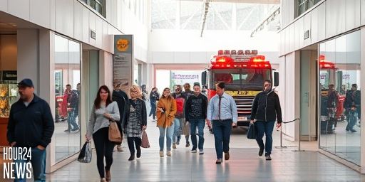 Fire Forces Evacuation at Douglas Village Shopping Centre: No Injuries Reported as Investigations Begin