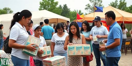 International aid arrives for quake victims in Davao Oriental and Cebu