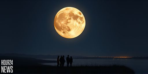 October’s Harvest Moon: Stunning Supermoon Lighting Up the Night Sky