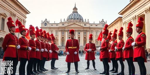 Pope Leon XIV Attends Swiss Guard Oath Ceremony at Vatican