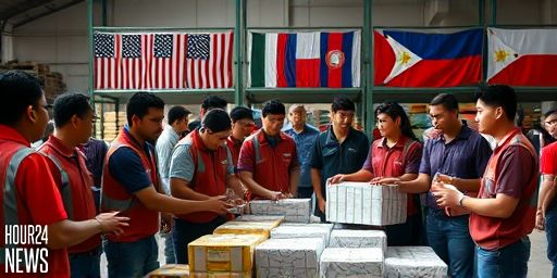 International Aid Flows to Davao Oriental and Cebu Quake Victims